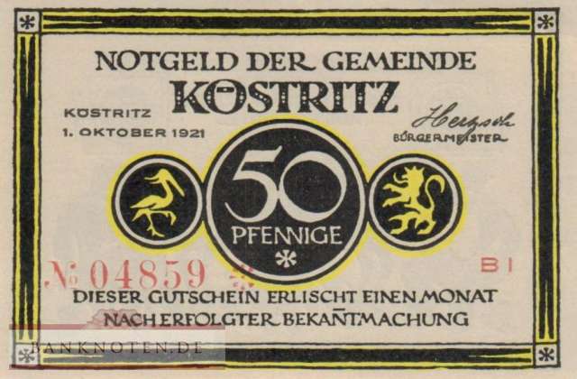 Köstritz - 50  Pfennig (#SS0736_4-1_UNC)