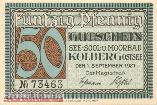 Kolberg - 50  Pfennig (#SS0737_2-2_UNC)