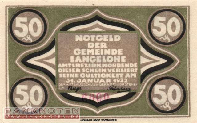 Langenlohe - 50  Pfennig (#SS0765_1a-2-2_UNC)