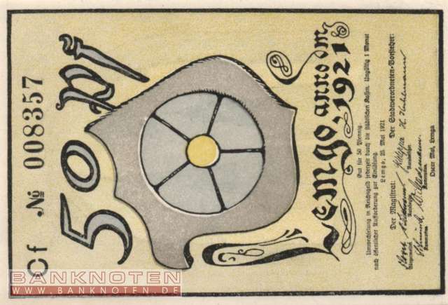 Lemgo - 50  Pfennig (#SS0789_1a-3_UNC)