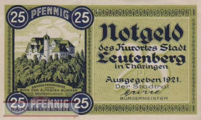 Leutenberg - 25  Pfennig (#SS0796_1a-1_AU)