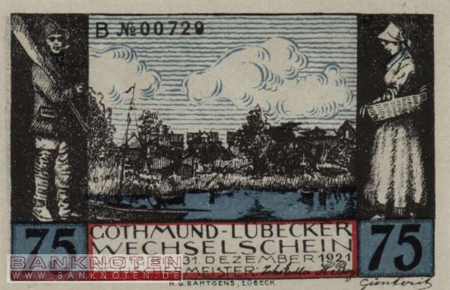 Lübeck - 75  Pfennig (#SS0823_1-2B_UNC)