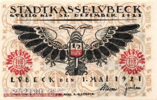 Lübeck - 50  Pfennig (#SS0831_3-1_UNC)