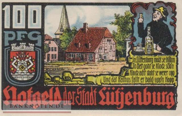 Lütjenburg - 100  Pfennig (#SS0843_1-3_AU)