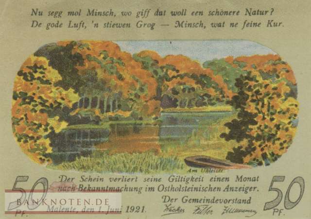 Malente-Gremsmühlen - 50  Pfennig (#SS0864_3-1_AU)