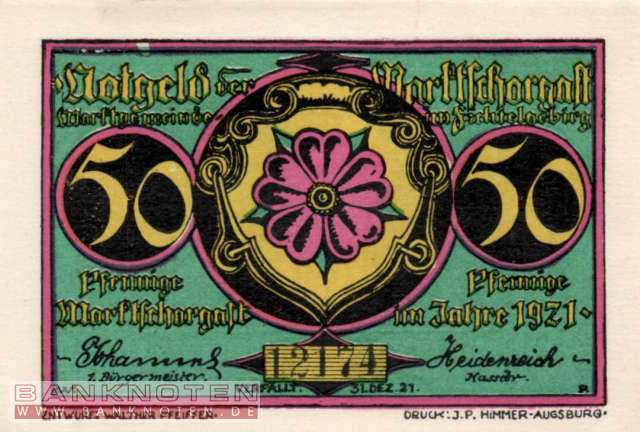 Marktschorgast - 50  Pfennig (#SS0871_3a-1_UNC)
