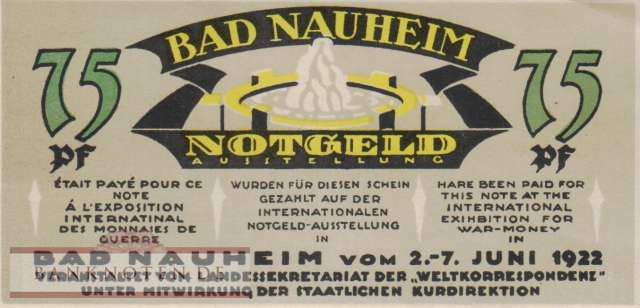 Nauheim, Bad - 75  Pfennig (#SS0924_1-3_UNC)
