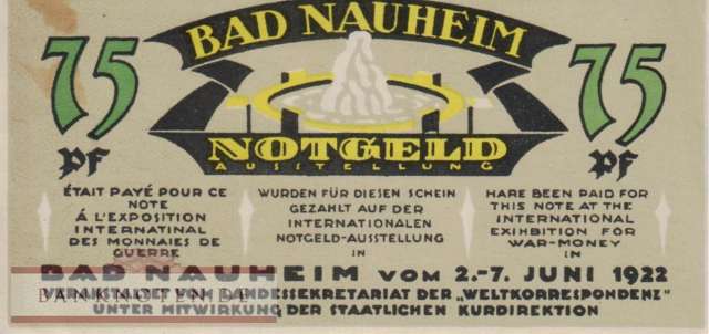 Nauheim, Bad - 75  Pfennig (#SS0924_1-3_AU)
