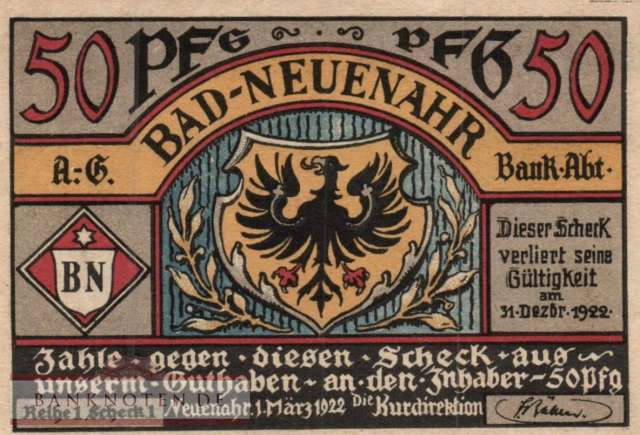 Bad Neuenahr - 50  Pfennig (#SS0938_1-1_AU)