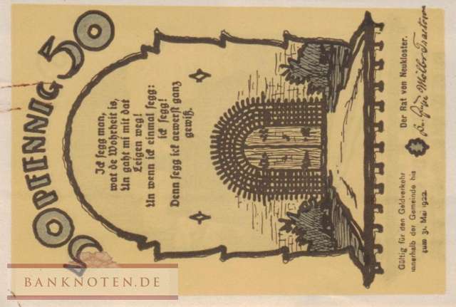 Neukloster - 50  Pfennig (#SS0951_1-3_AU)