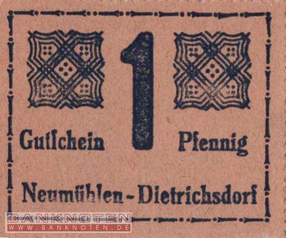 Neumühlen-Dietrichsdorf - 1  Pfennig (#SS0953_1b-1_UNC)