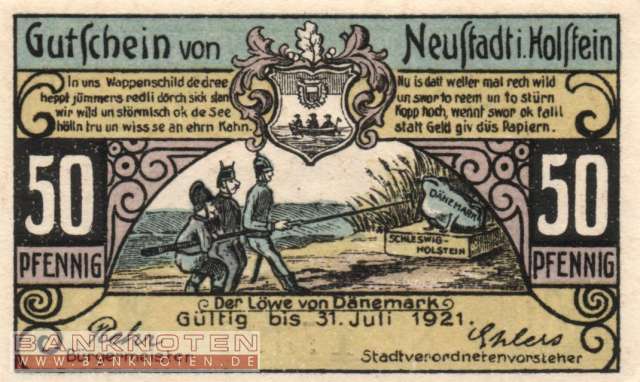 Neustadt i. Holstein - 50  Pfennig (#SS0963_2a-4_UNC)