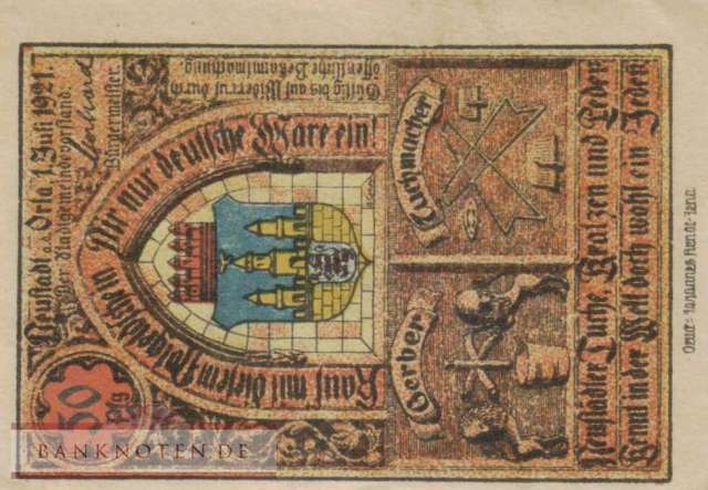 Neustadt a. d. Orla - 50  Pfennig (#SS0965_1-3_AU)