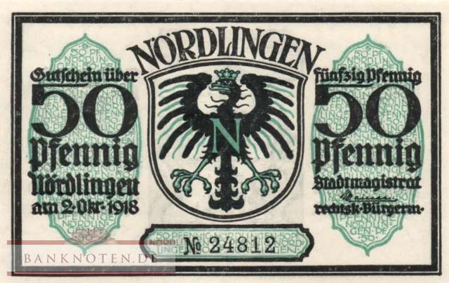 Nördlingen - 50  Pfennig (#SS0978_11-5_UNC)