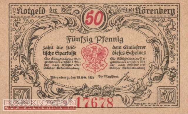 Nörenberg - 50  Pfennig (#SS0979_37a_UNC)