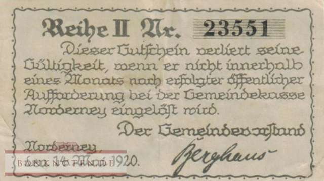 Norderney - 10  Pfennig (#SS0984_1-1_VF)