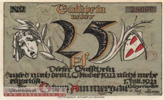 Oberammergau - 25  Pfennig (#SS0992_3-1_UNC)
