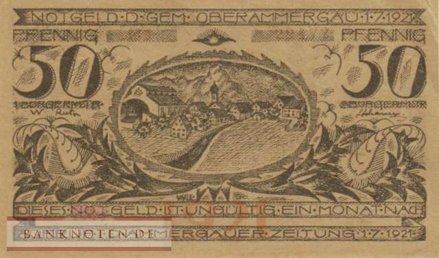 Oberammergau - 50  Pfennig (#SS0992_5-2_AU)