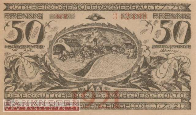 Oberammergau - 50  Pfennig (#SS0992_6-2_UNC)