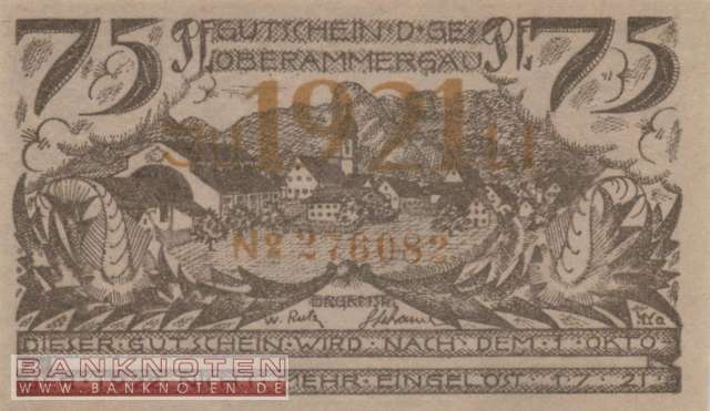 Oberammergau - 75  Pfennig (#SS0992_6-3_UNC)