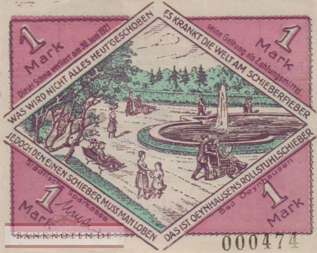 Oeynhausen, Bad - 1  Mark (#SS1010h_AU)