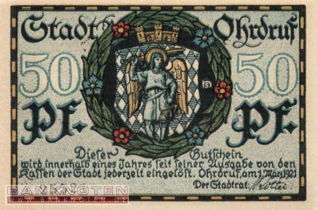 Ohrdruf - 50  Pfennig (#SS1012_3b-2_UNC)