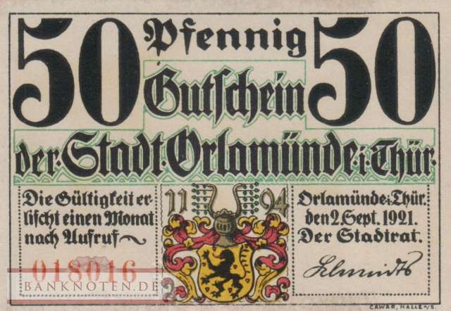 Orlamünde - 50  Pfennig (#SS1025_1a-2-6_AU)