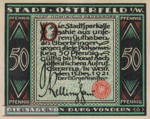 Osterfeld - 50  Pfennig (#SS1033_2-6_AU)