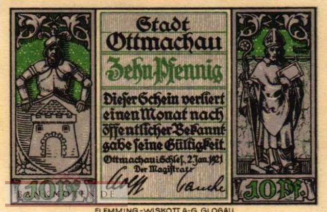 Ottmachau - 10  Pfennig (#SS1040_1-1_UNC)