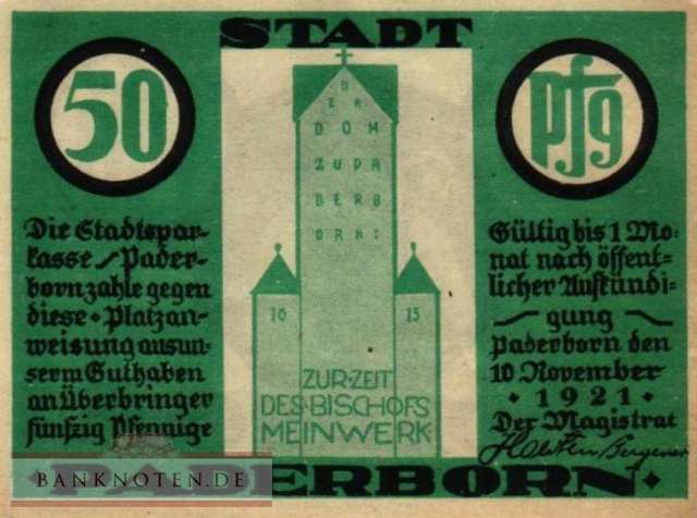 Paderborn - 50  Pfennig (#SS1043_1-1_AU)