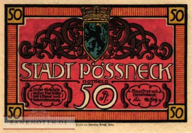 Pößneck - 50  Pfennig (#SS1066_1-2_AU)