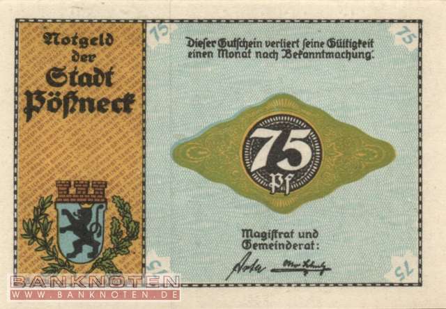 Pößneck - 75  Pfennig (#SS1066_6-4-2_UNC)