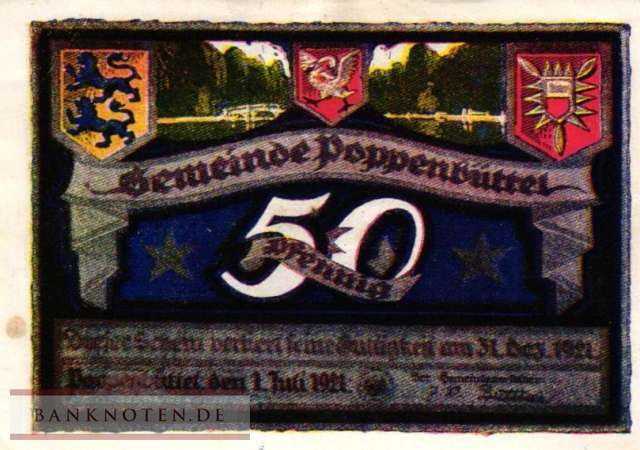 Poppenbüttel - 50  Pfennig (#SS1068_2-7_AU)
