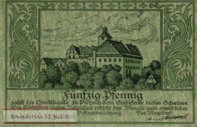 Pretzsch - 50  Pfennig (#SS1072_1-2_XF)