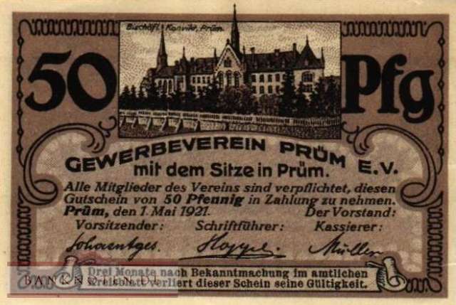 Prüm - 50  Pfennig (#SS1079_1-3_UNC)