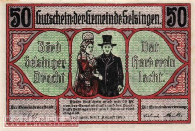 Selsingen - 50  Pfennig (#SS1220_2_AU)