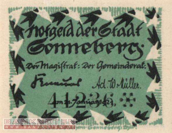 Sonneberg - 10  Pfennig (#SS1244_1a-1_UNC)