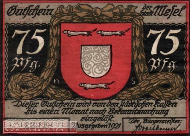 Wesel - 75  Pfennig (#SS1409_2a-2_AU)