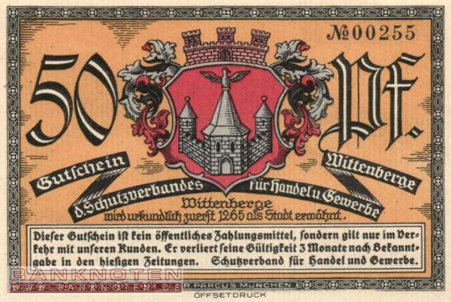 Wittenberge - 50  Pfennig (#SS1444_1-2_UNC)