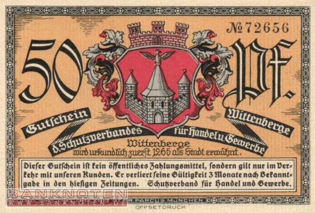 Wittenberge - 50  Pfennig (#SS1444_1-3_UNC)