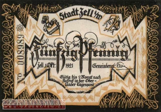 Zell - 50  Pfennig (#SS1467_1-1_UNC)