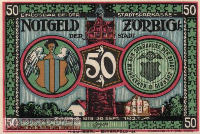 Zörbig - 50  Pfennig (#SS1475_4a-1_UNC)