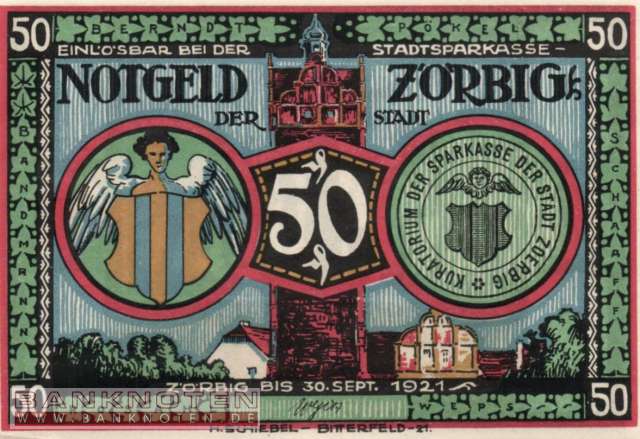 Zörbig - 50  Pfennig (#SS1475_4b-3_UNC)