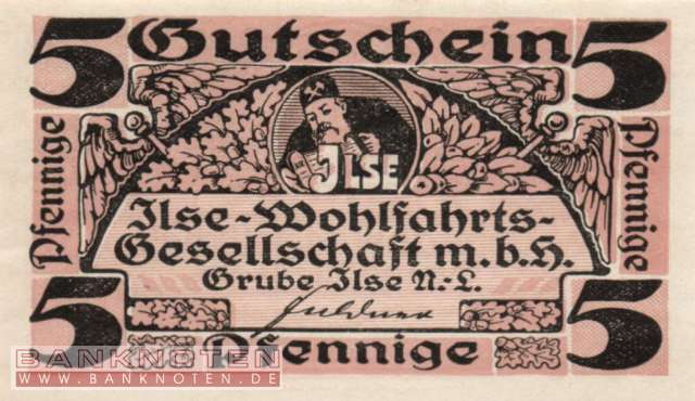 Grube Ilse - 5  Pfennig (#TVA2630_5-36_UNC)
