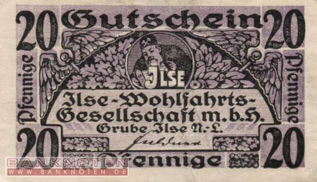 Grube Ilse - 20  Pfennig (#TVA2630_5-38_VF)