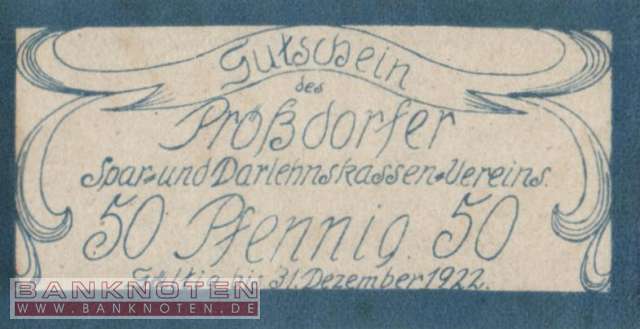 Prössdorf - 50  Pfennig (#TVA5780_10-3_UNC)