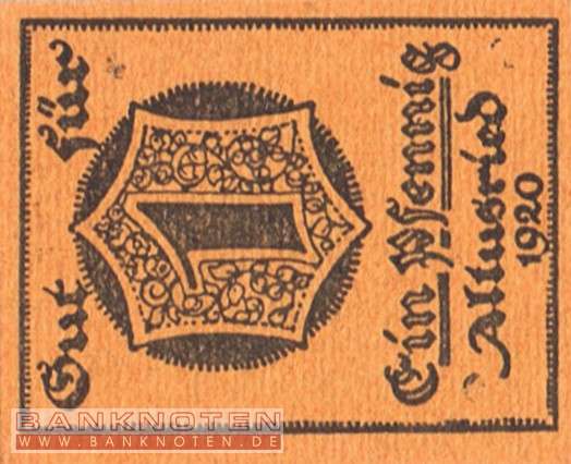 Altusried - 1  Pfennig (#VAA012-3a_UNC)