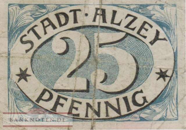 Alzey - 25  Pfennig (#VAA013_3_F)