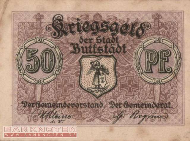 Buttstädt - 50  Pfennig (#VAB107_4b_F)