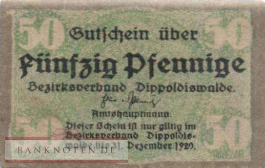 Dippoldiswalde - 50  Pfennig (#VAD022_3c_VF)